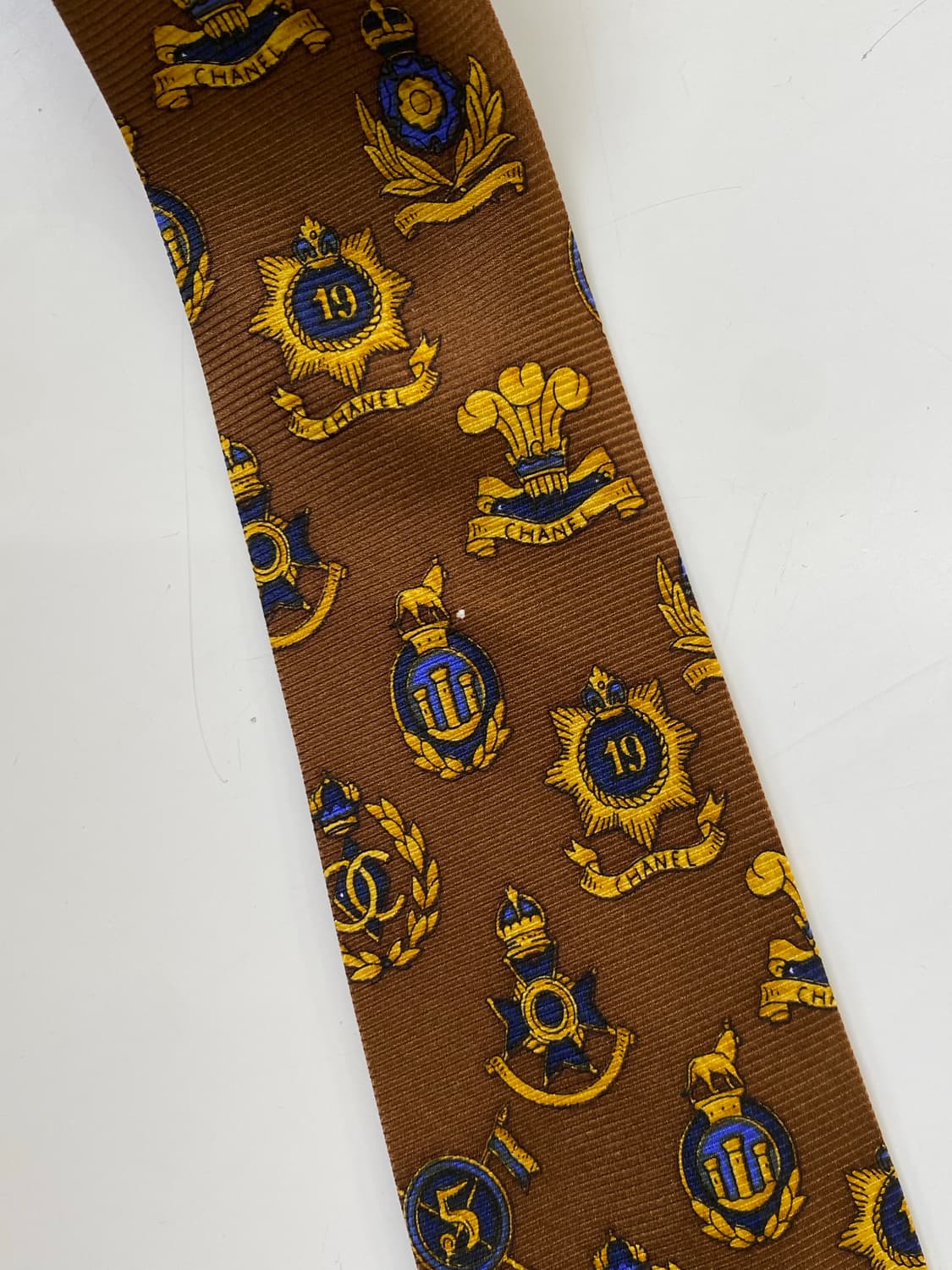 샤넬(CHANEL) 모노그램 명품 정품 넥타이 상품이미지9