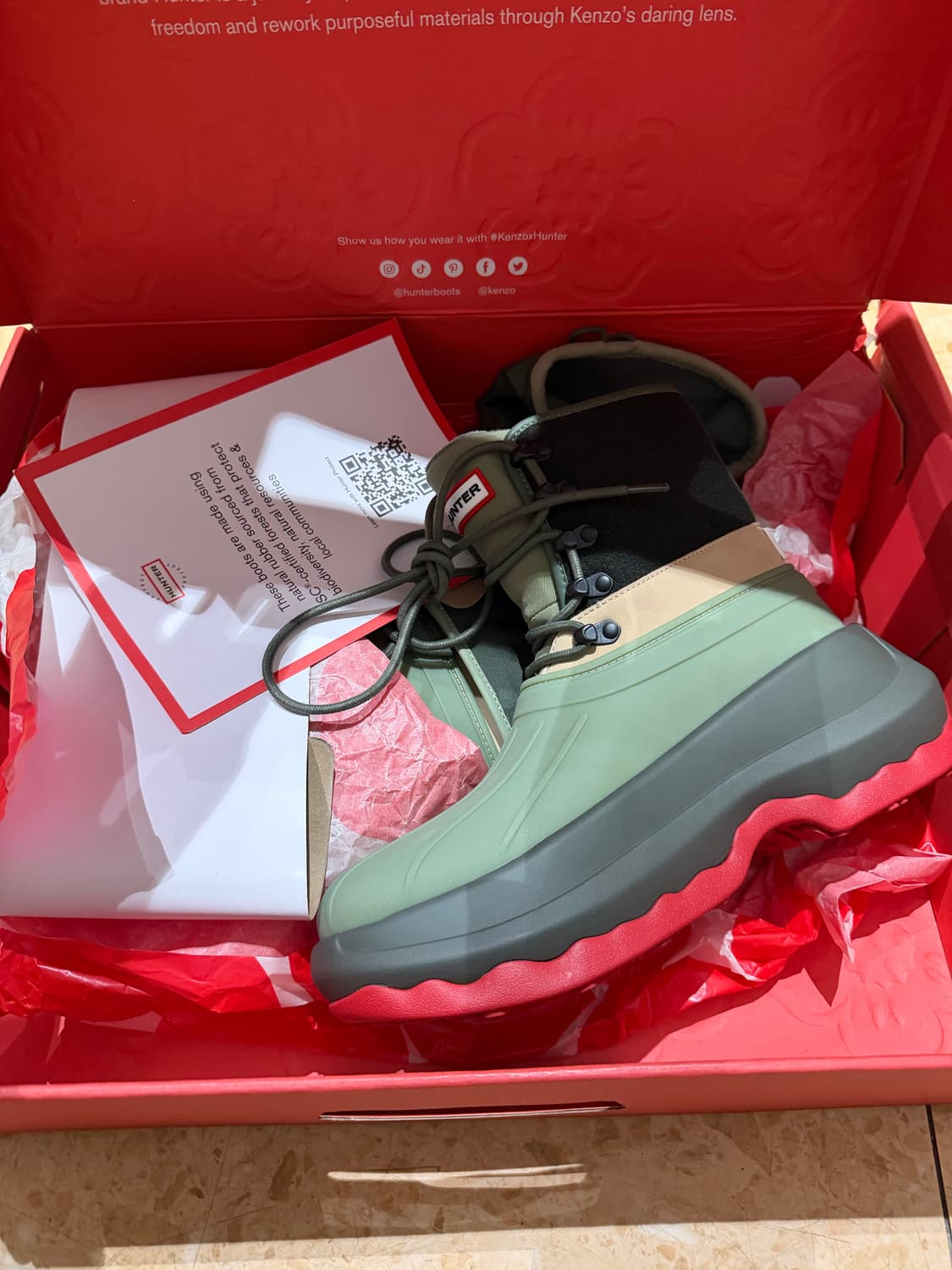 겐조x헌터 방한화 270 상품이미지2