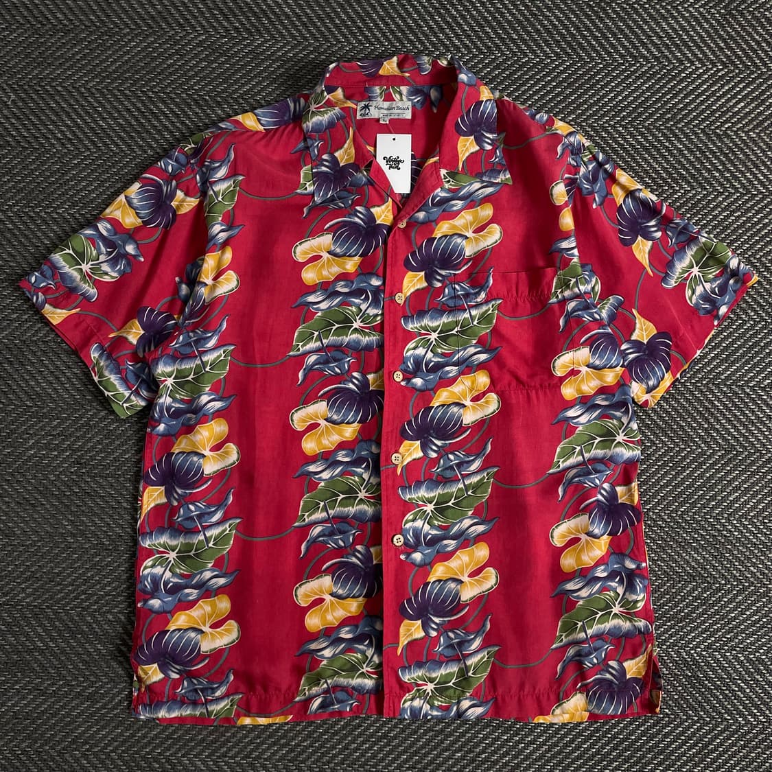 USA 오리지날 빈티지 하와이안 셔츠o 3177 상품이미지1