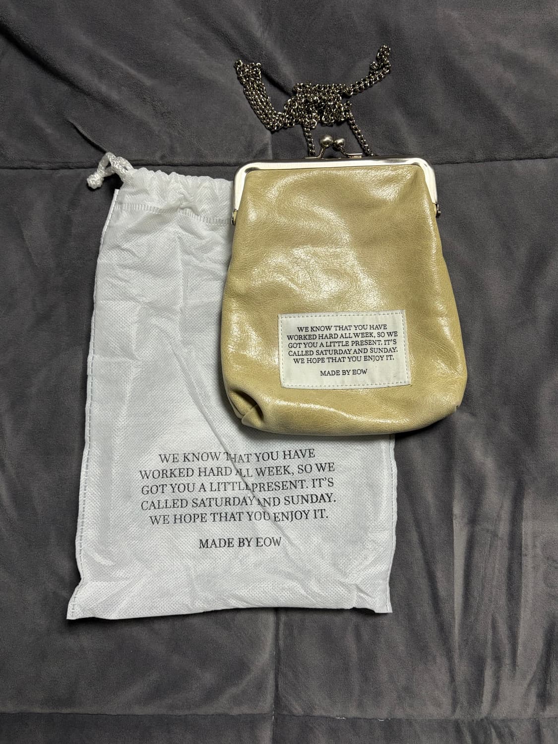 EOW friday bag beige 상품이미지2