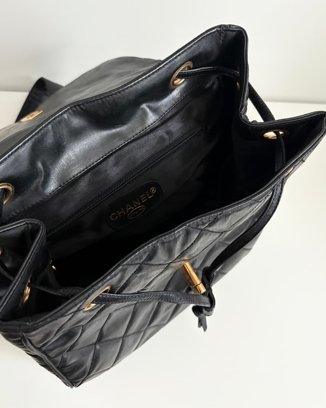 CHANEL 샤넬 빈티지 백팩 감정서포함 상품이미지9