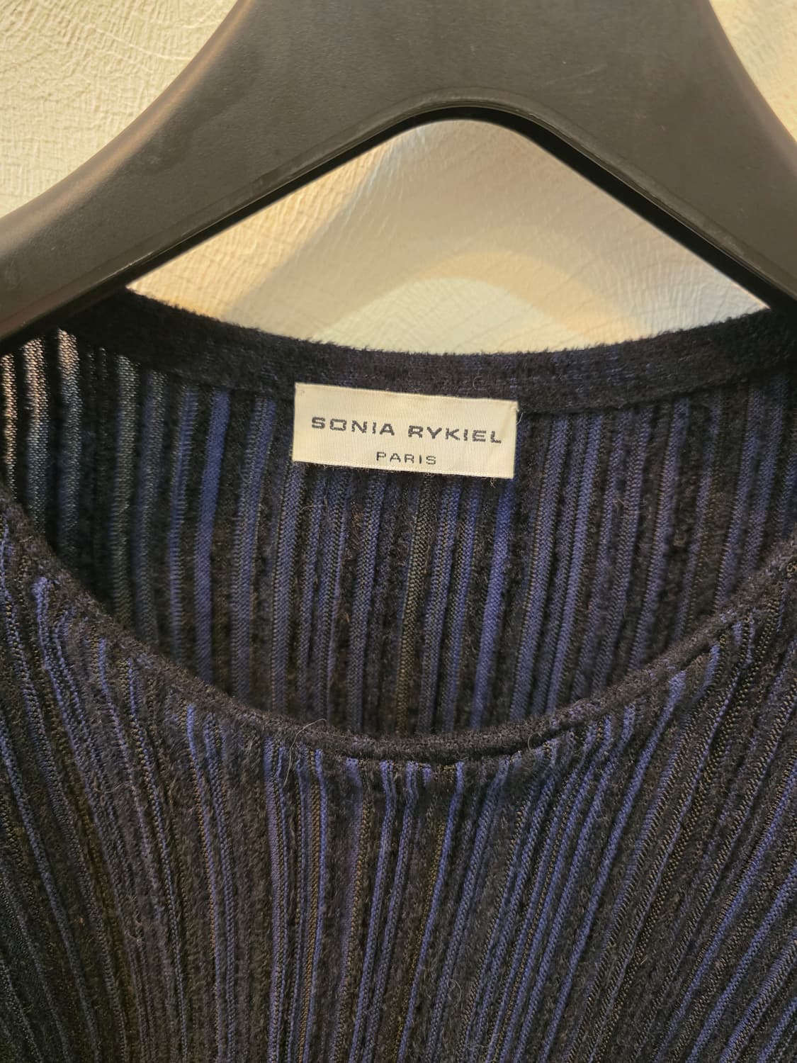 소니아 리키엘 플리츠 니트 탑 상품이미지1