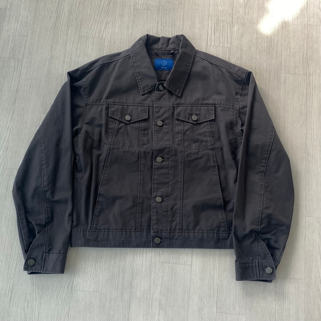 아이돈워너셀 트러커 자켓 차콜 50 (L) 상품이미지4