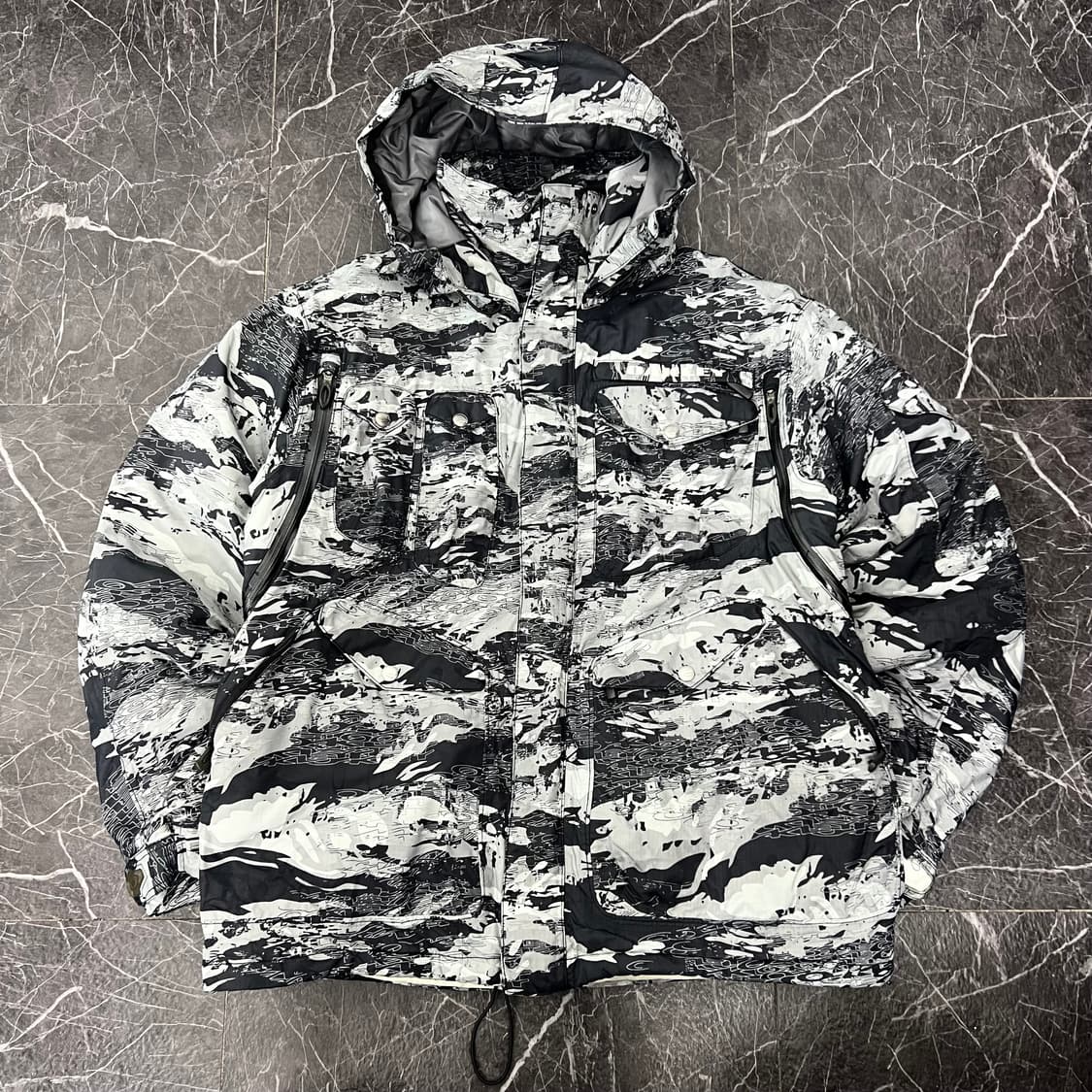 오클리 07F/W 매거진 포켓 설산 카모 스노우 파카 자켓 상품이미지1