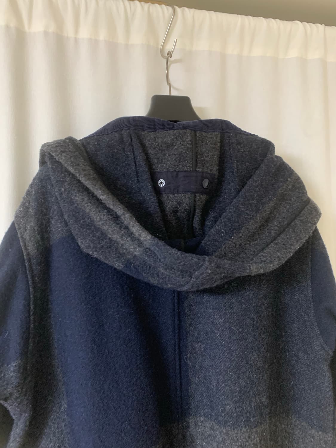 엔지니어드 가먼츠 엔가 빅체크 후드 피쉬테일 코트 needles 네펜더스 상품이미지5