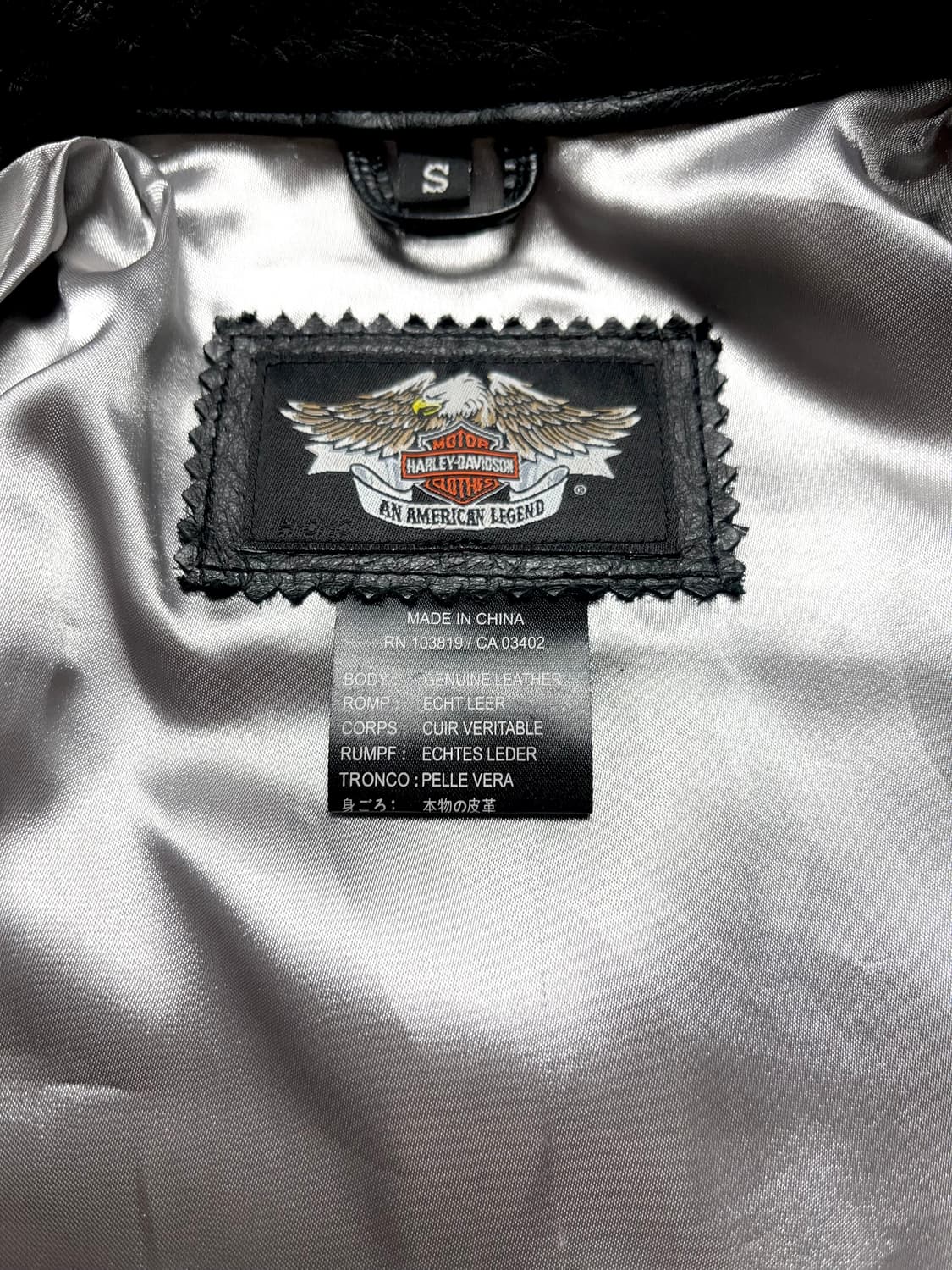 [S] 할리데이비슨 여성가죽자켓  상품이미지9
