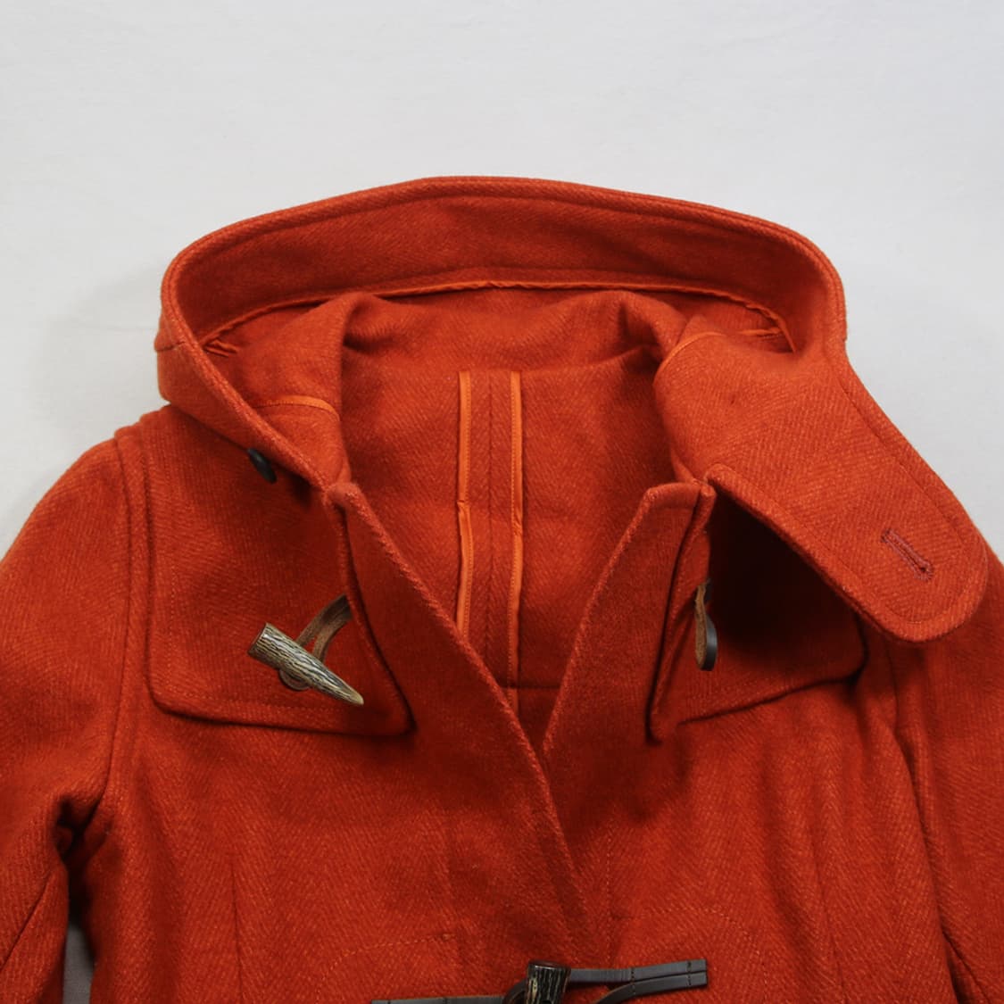 AIE 울 후드 더플 코트 (여성용 S) 상품이미지5