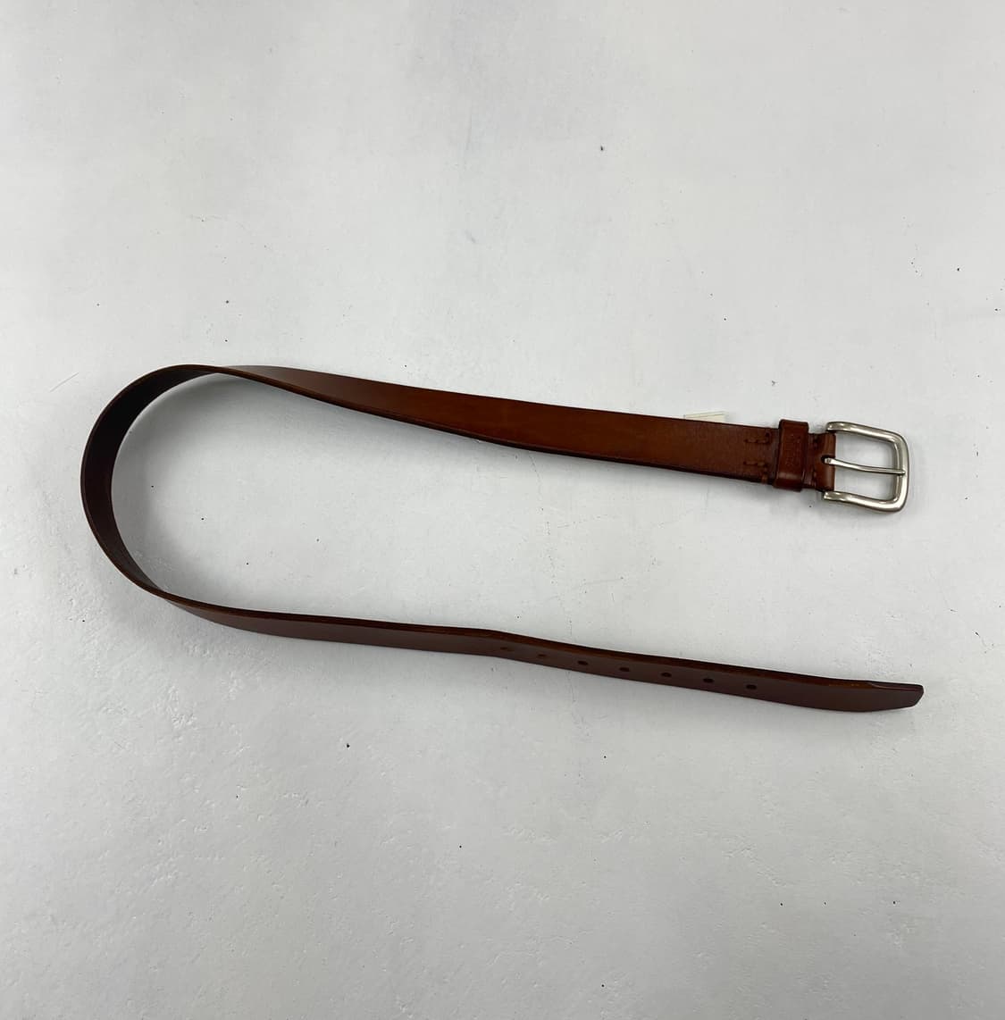 리바이스 리얼 레더 브라운 벨트 상품이미지2