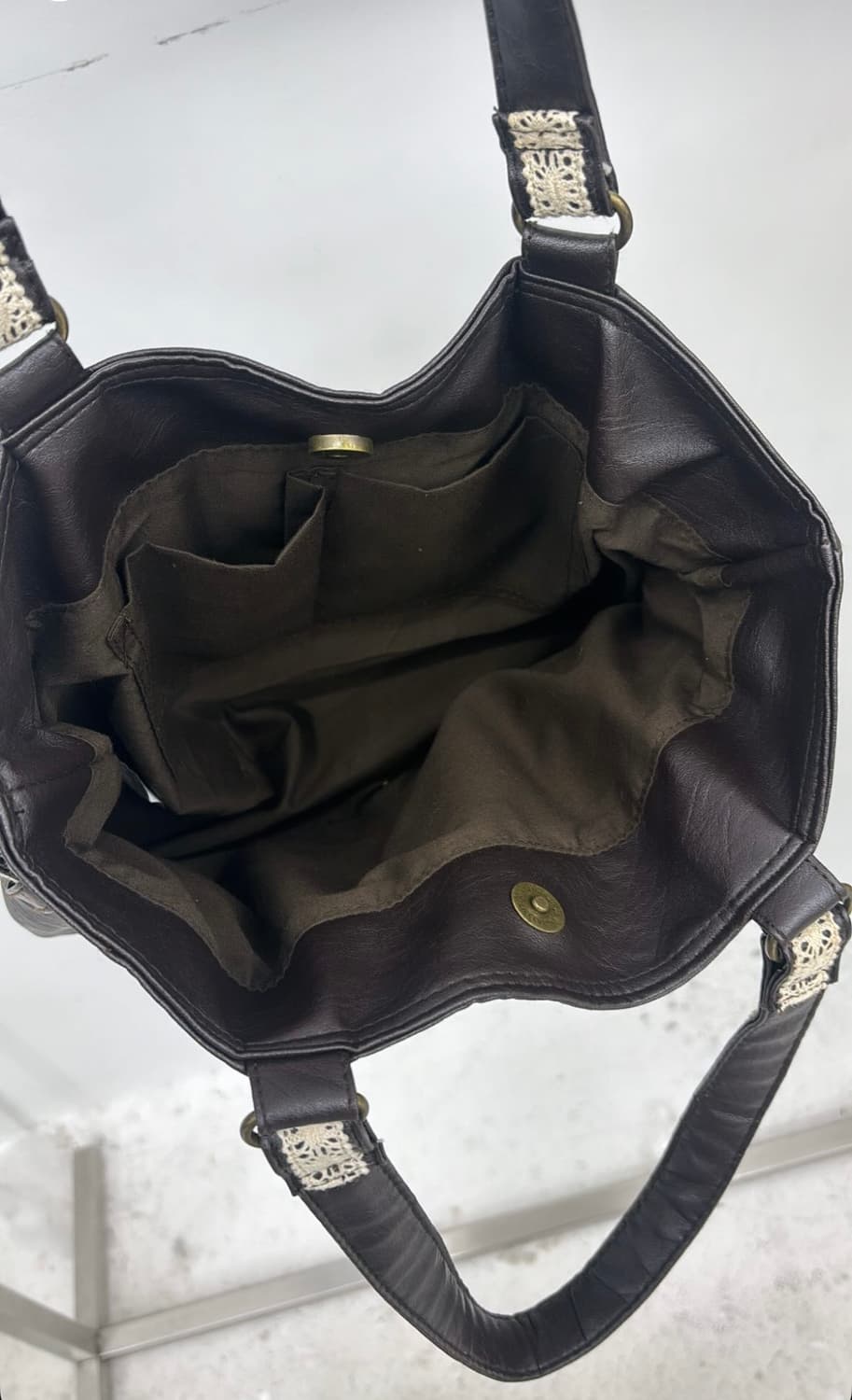 빈티지 히메 리본 토트백  상품이미지2