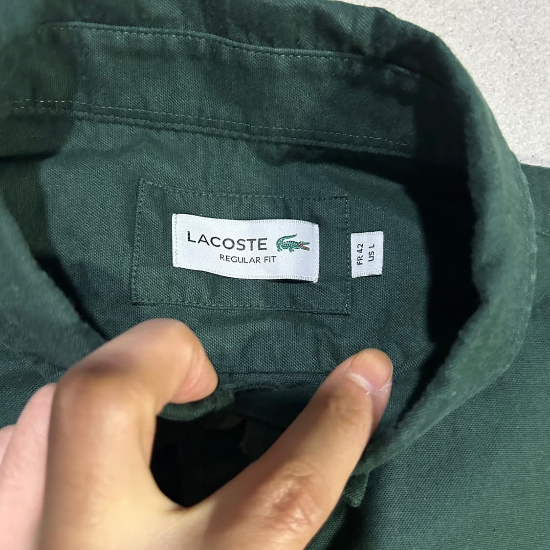 (L)라코스테 셔츠 상품이미지3
