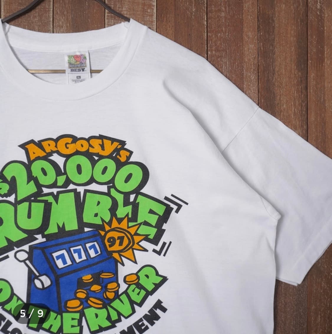 90’s Fruit of the loom 빈티지 티셔츠 상품이미지4
