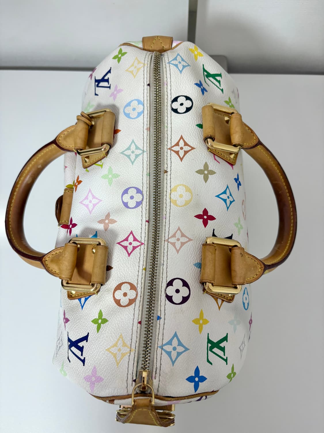 루이비통 멀티컬러 화이트 스피디 상품이미지9