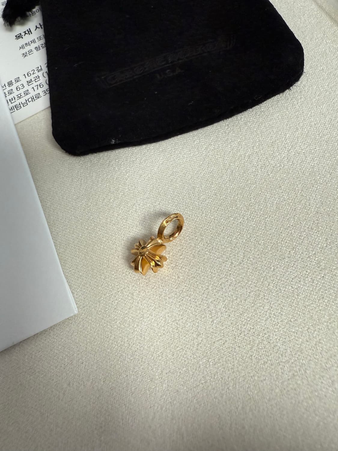 크롬하츠 22k 플러스 스택 펜던트 참 상품이미지3