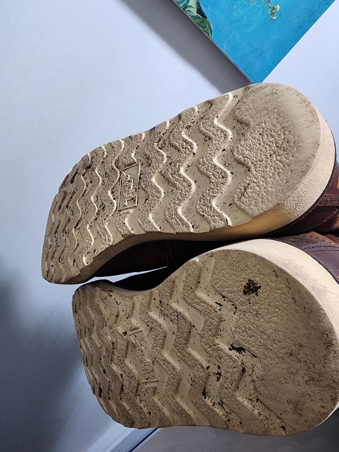 [US9.5D]레드윙 1907 브라운 레더 워커 부츠 eu42.5 상품이미지5