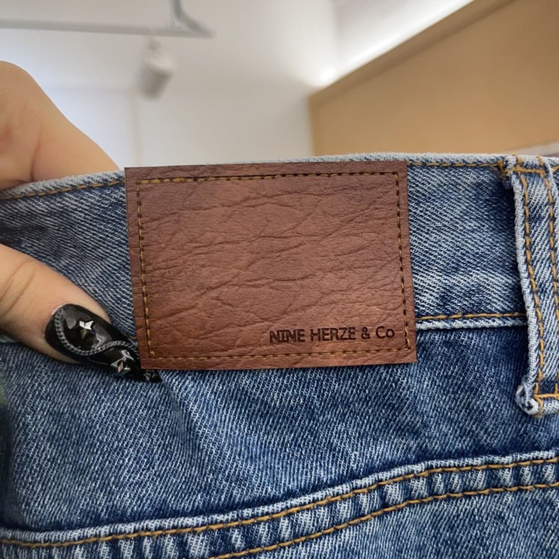 나인헤르츠 올드스쿨 빈티지 캐주얼 데님팬츠 S C08545 상품이미지5