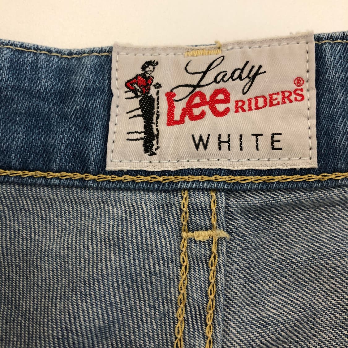 Lee 리 JPN 화이트탭 와이드 데님진 25 인치 상품이미지5