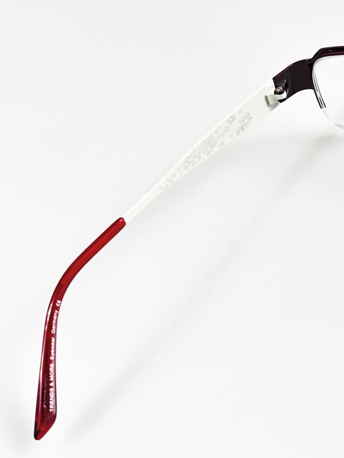 독일제 MARC CAIN 반무테 스퀘어 빈티지 안경 상품이미지8