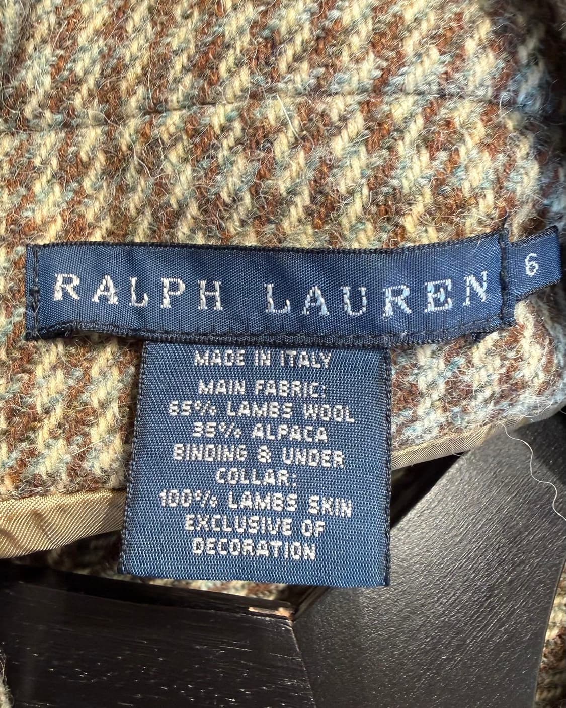 폴로 랄프로렌 브라운 하운드투스 3b 블레이저 자켓  상품이미지8