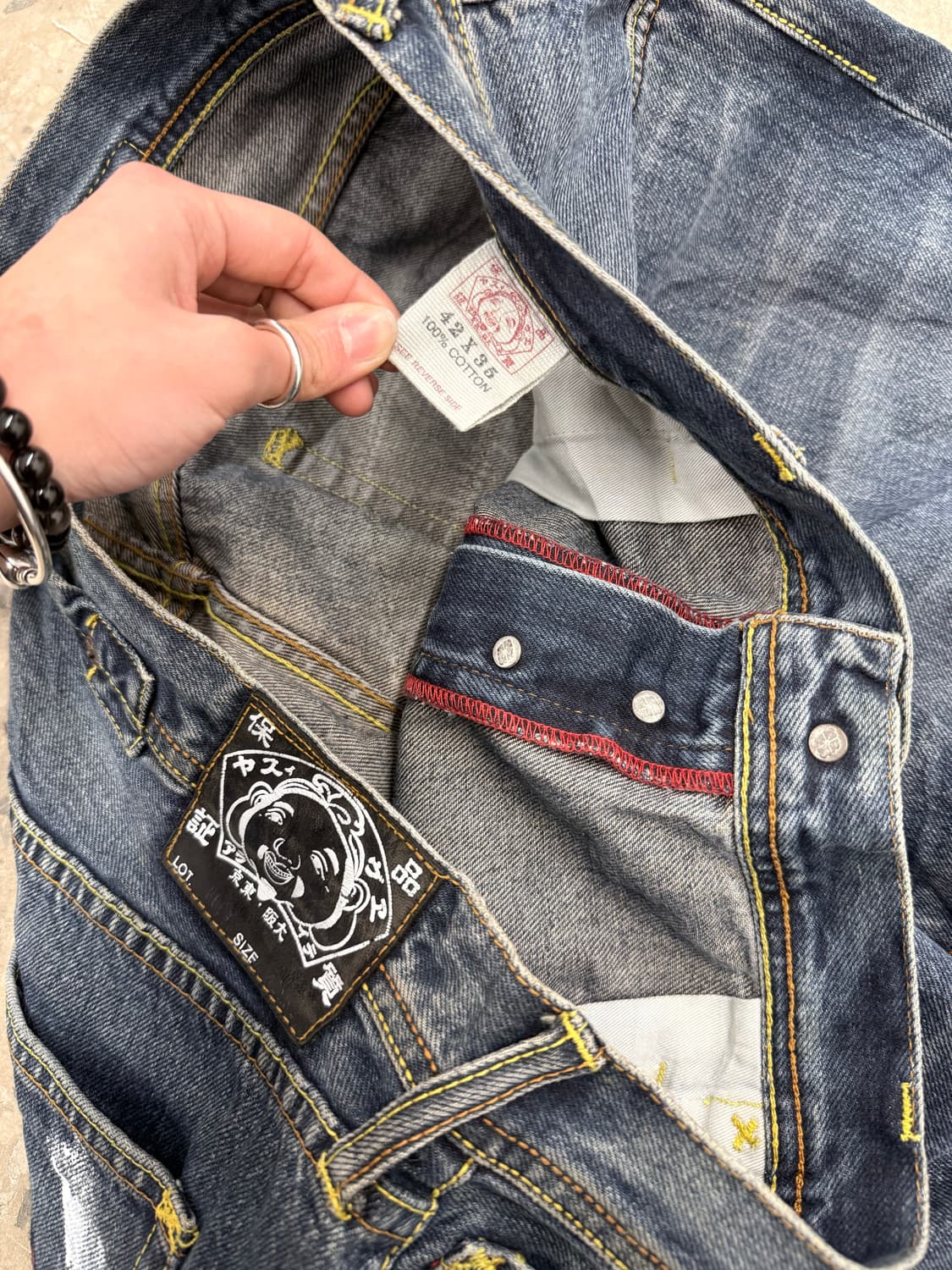 EVISU 00s Lot 2000 Selvedge Denim 상품이미지5