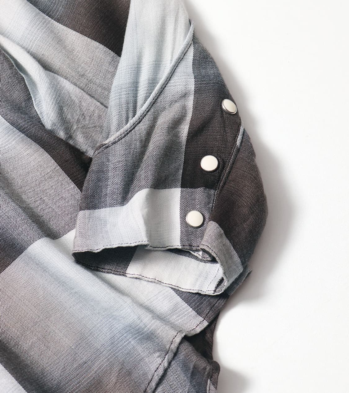 SUGARHILL - OMBRE CHECK WESTERN SHIRT 상품이미지7