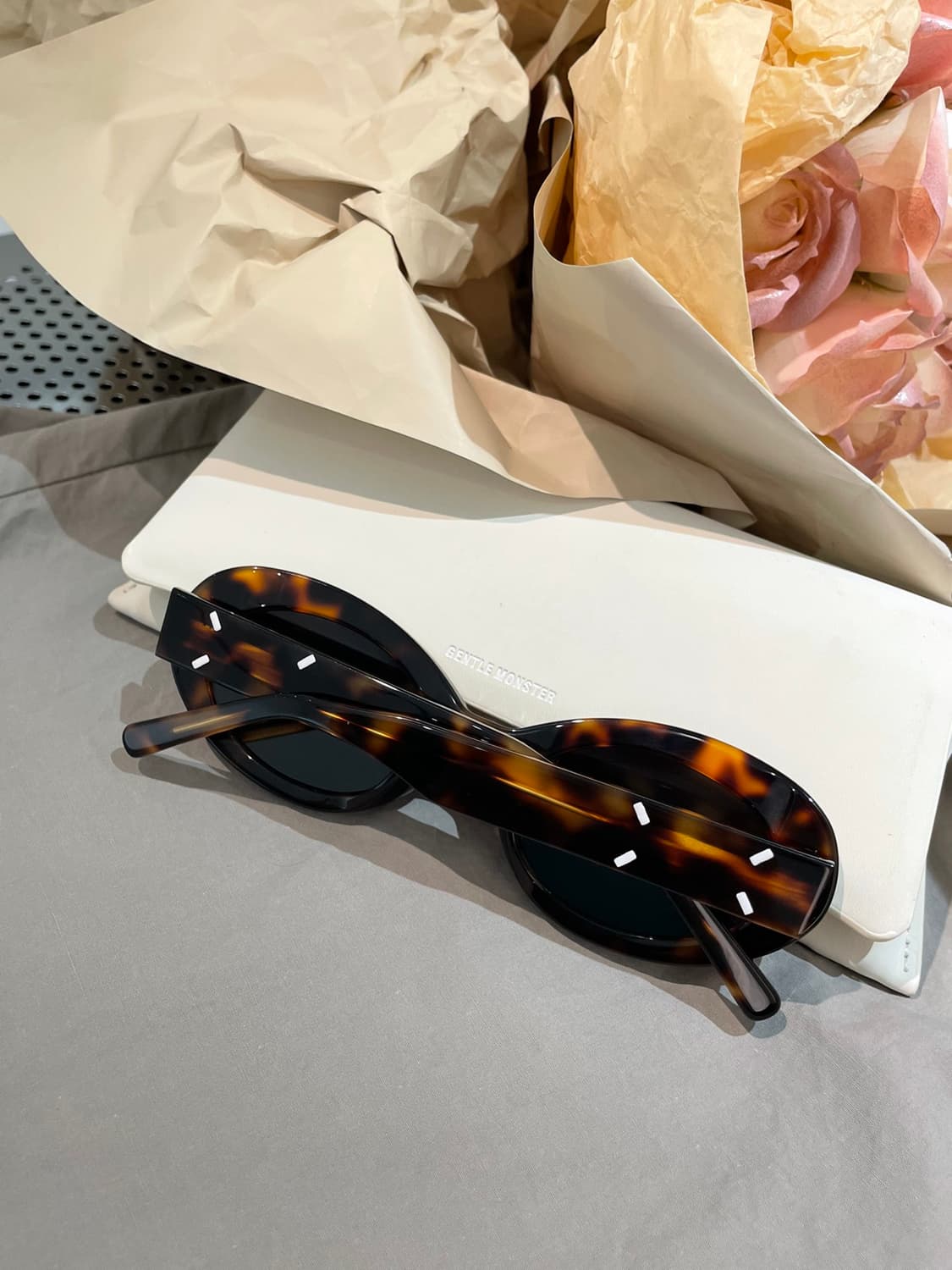 젠틀 몬스터 x 메종 마르지엘라 호피 안경 상품이미지3