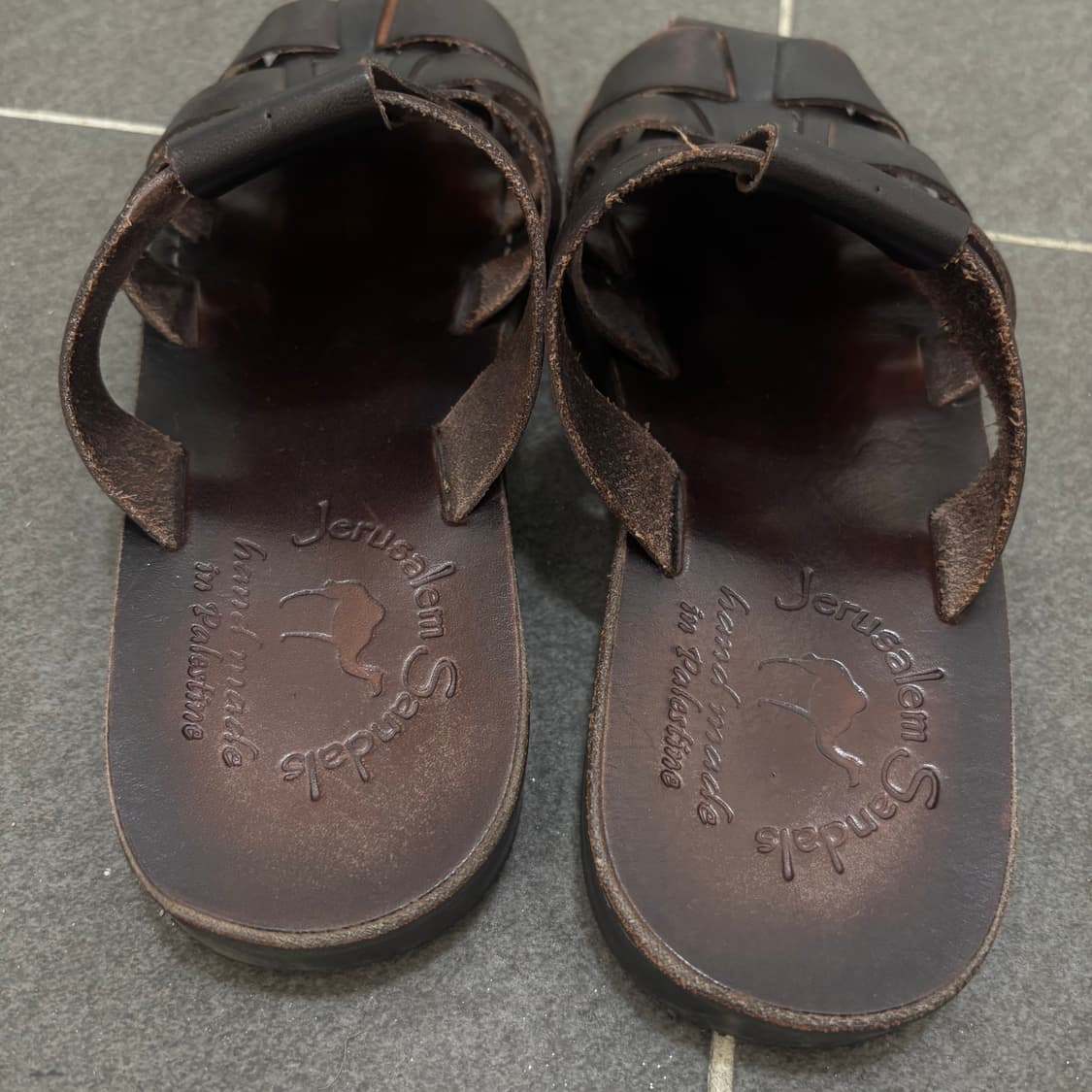 예루살렘 샌들 미카엘 슬라이드 BROWN (250) 상품이미지4