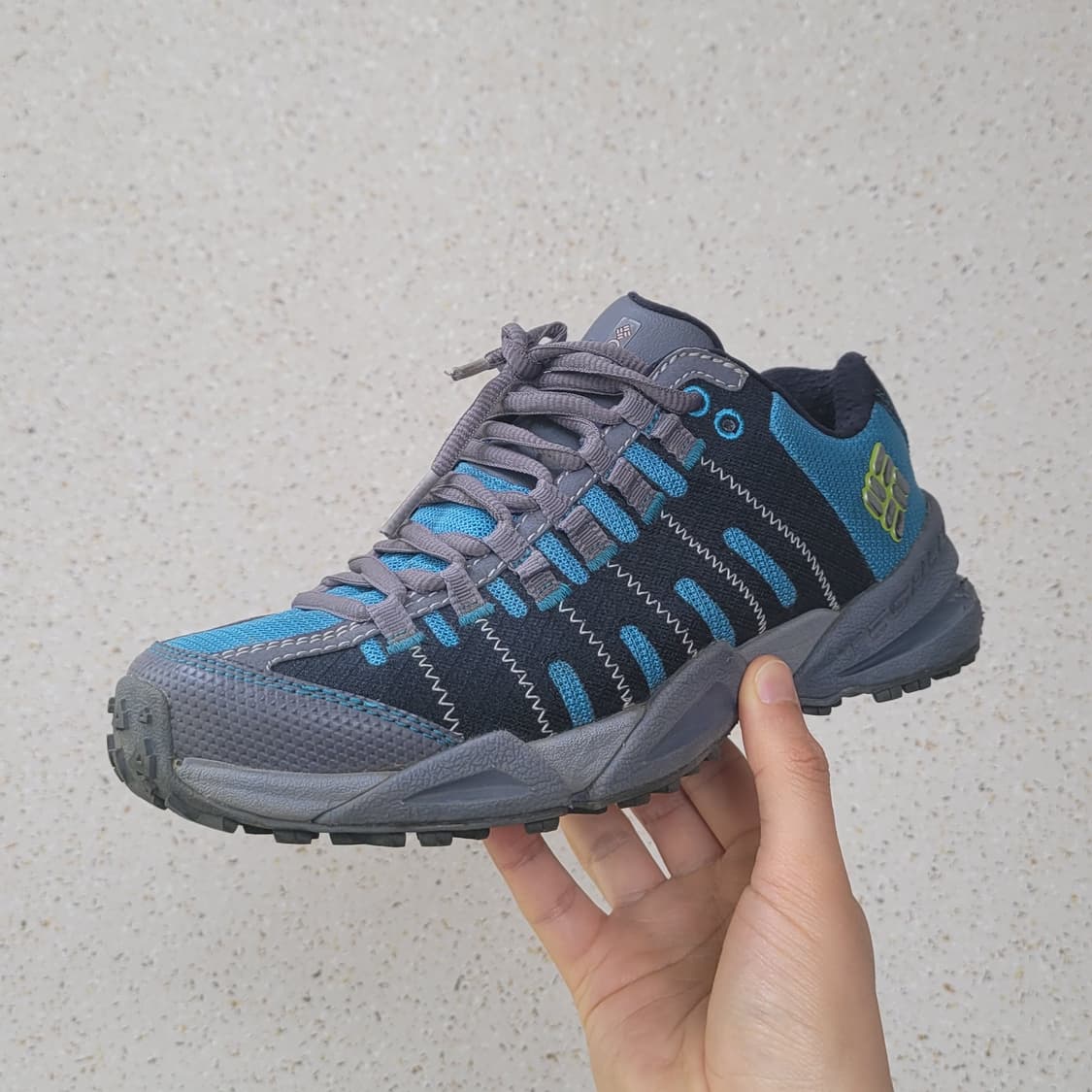 컬럼비아 테트라이트 트레킹화 블루 235 상품이미지3