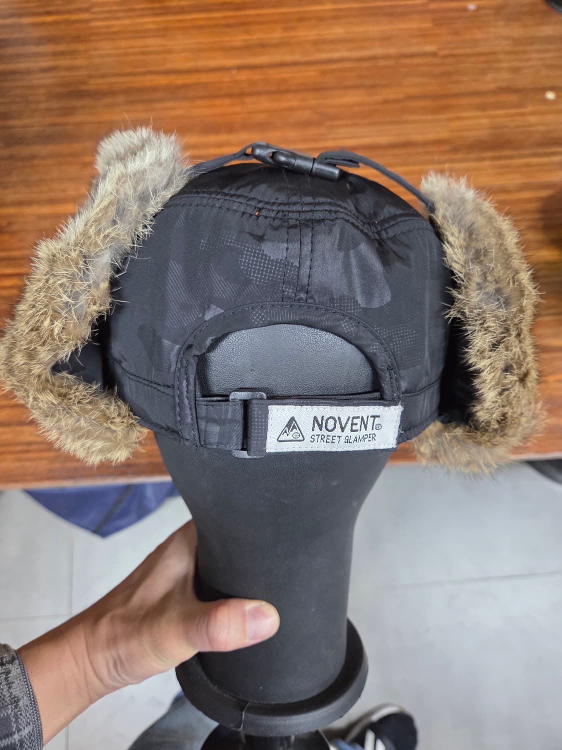 Novelty 빈티지 퍼 트루퍼햇 모자 프리  상품이미지3