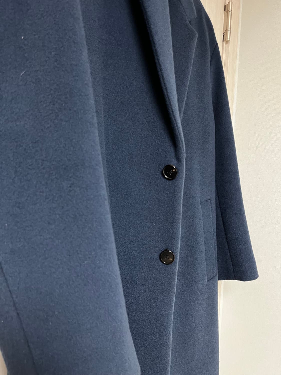 드로우핏(DRAW FIT) 캐시미어 오버사이즈 싱글코트 L 상품이미지3