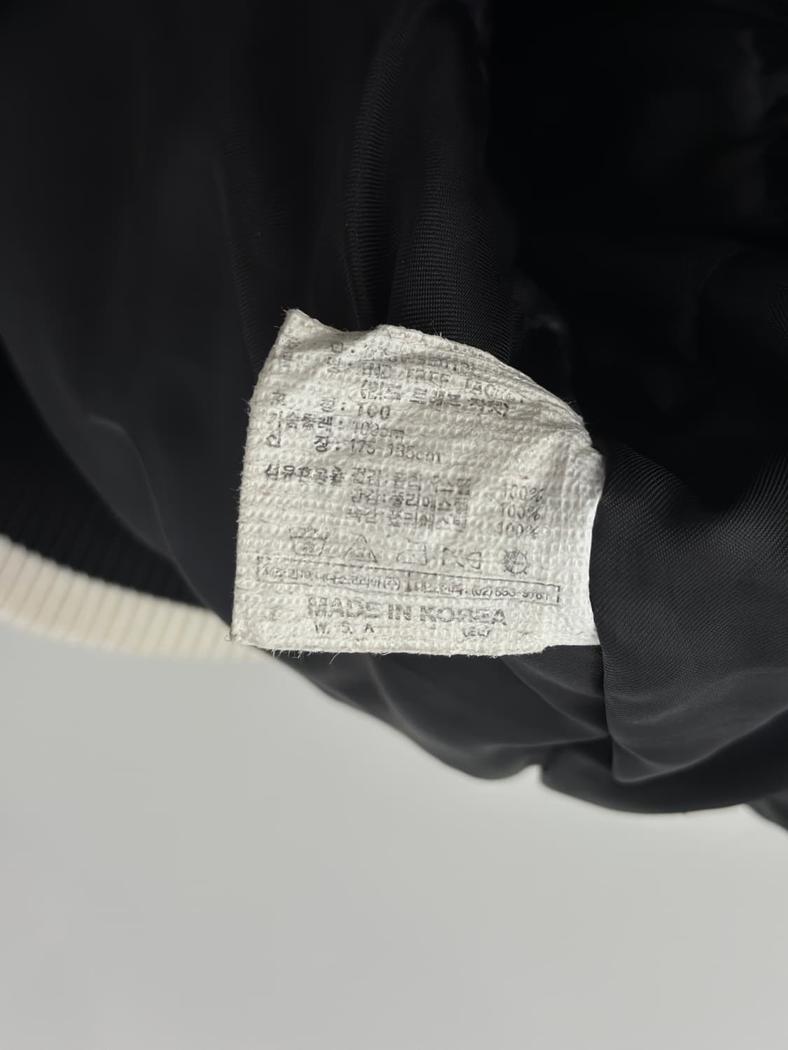 아디다스 00s 배색 봄버 자켓  상품이미지6