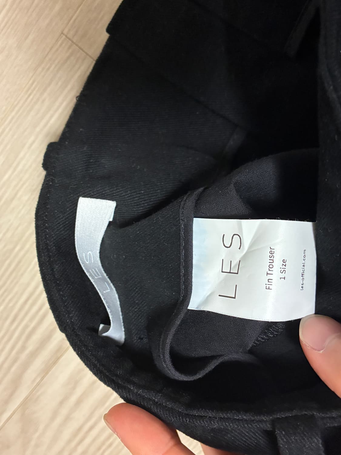 les Fin trouser (black) 상품이미지3