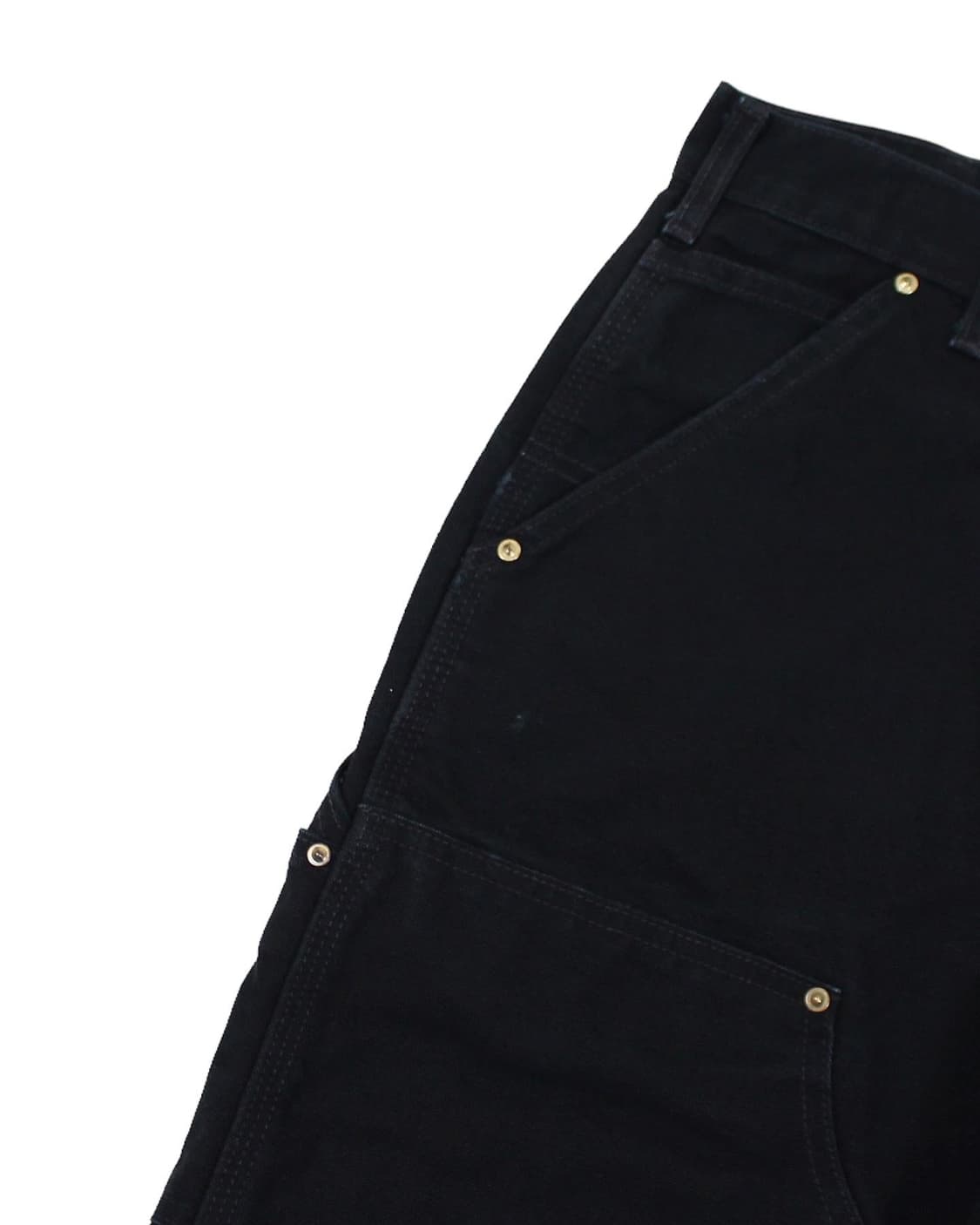 칼하트 더블니 카펜터 팬츠 B01 BLK 미제 블랙 상품이미지6