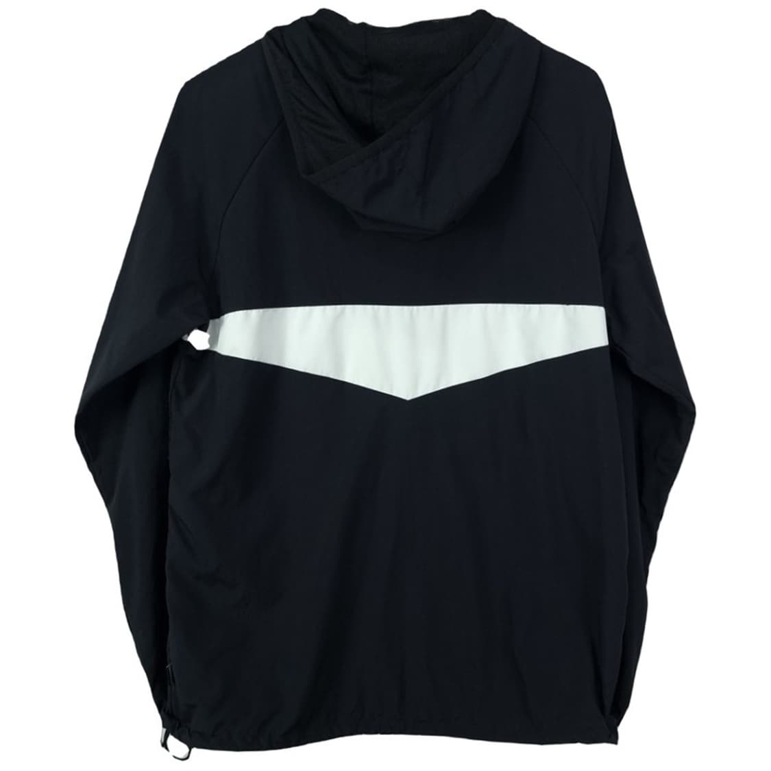 [아디다스] 로고 프린팅 후드 바람막이 자켓 블랙 M18724 상품이미지3