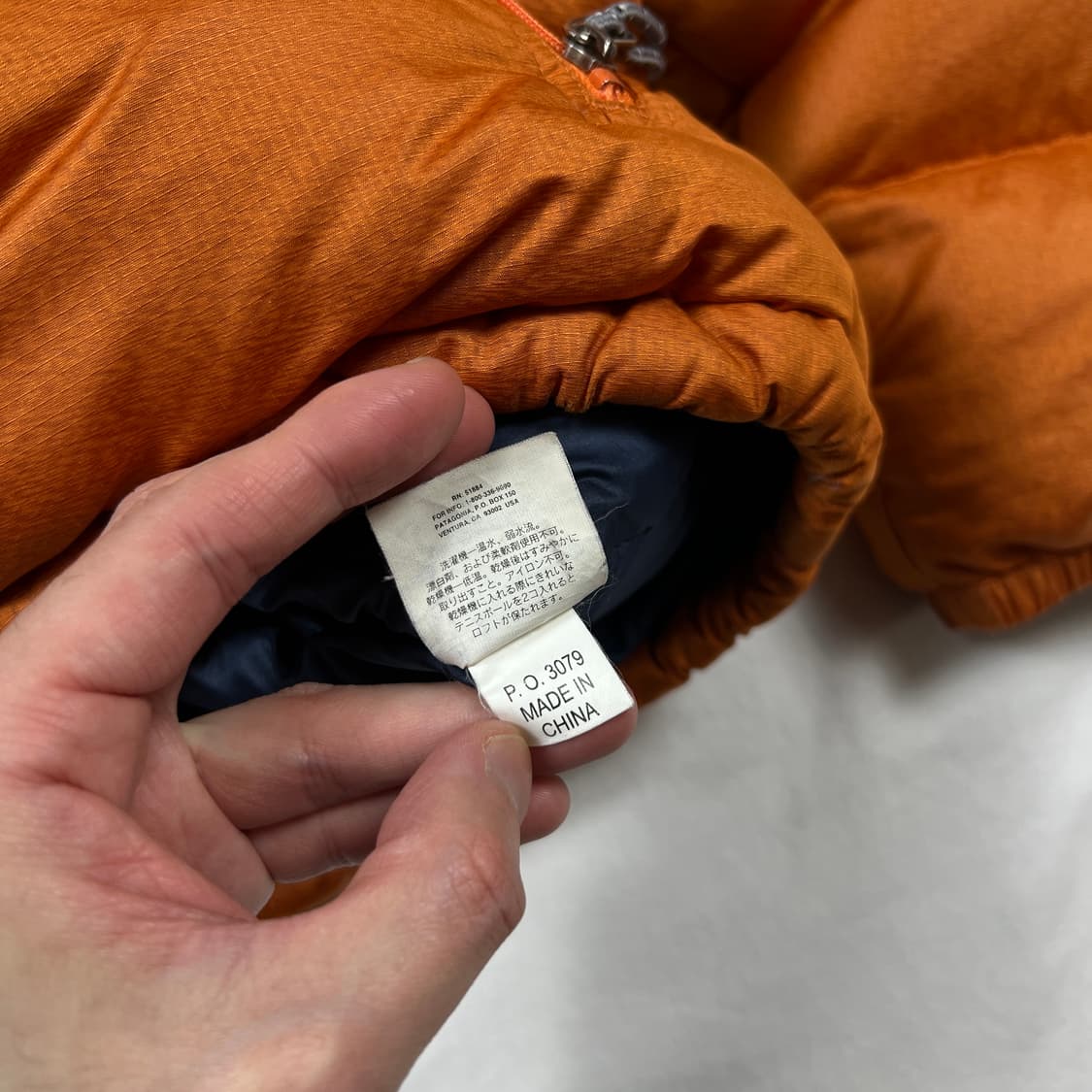 2002년도 파타고니아 patagonia 패커블 구스다운 패딩자켓 상품이미지9