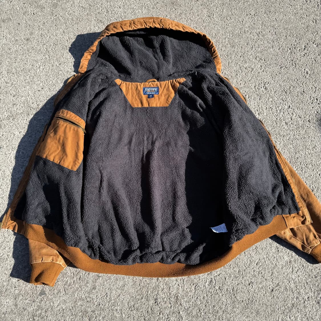 빈티지 스미스 덕액티브 자켓 브라운 상품이미지3