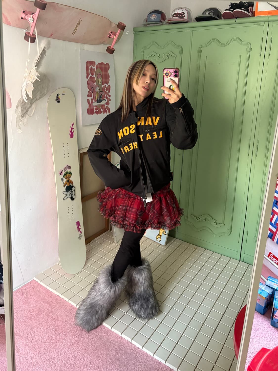 바이커  나일론 프로텍트 자켓 (m ) 상품이미지1