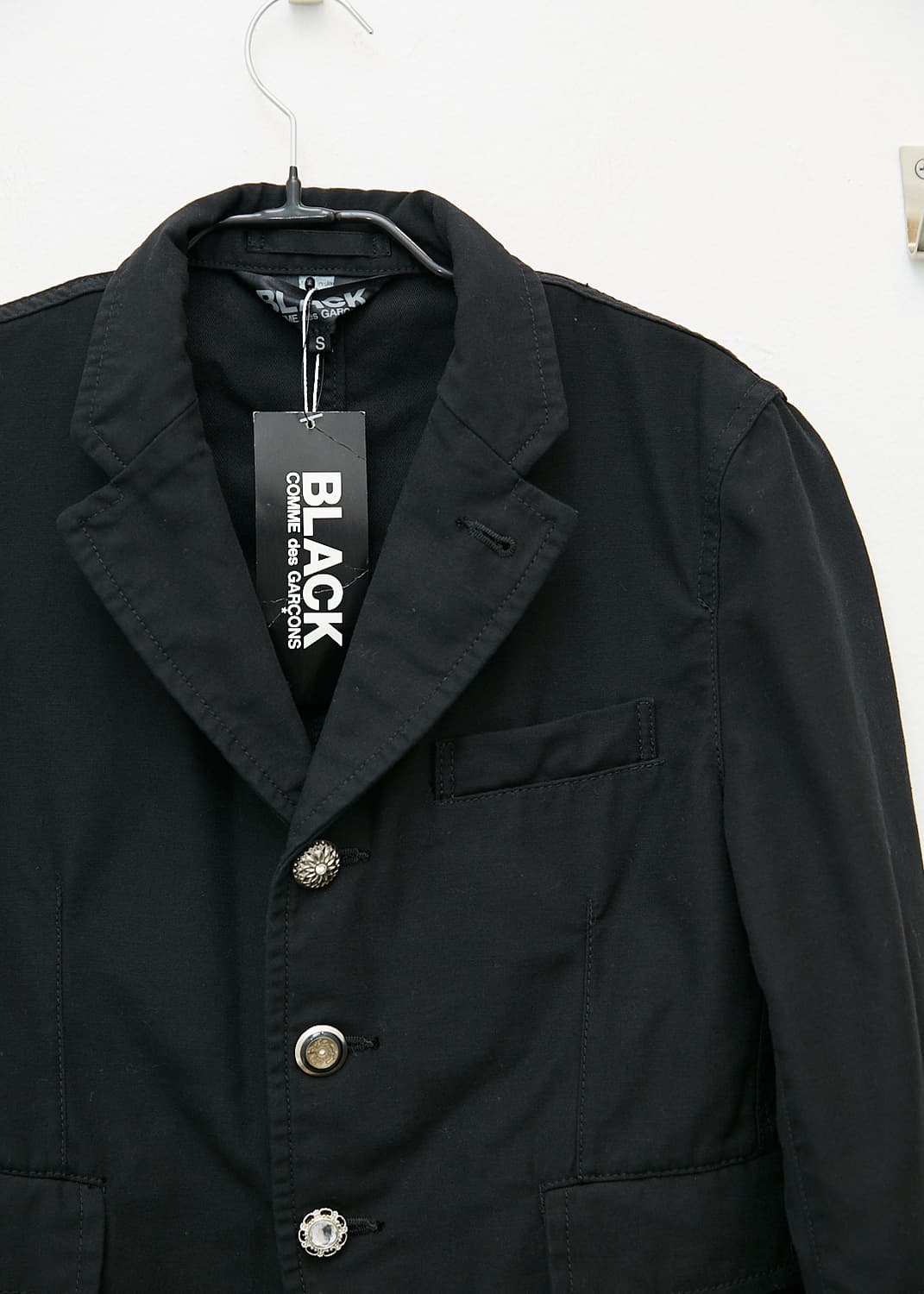 Black CDG Short Sleeve Blazer 상품이미지2