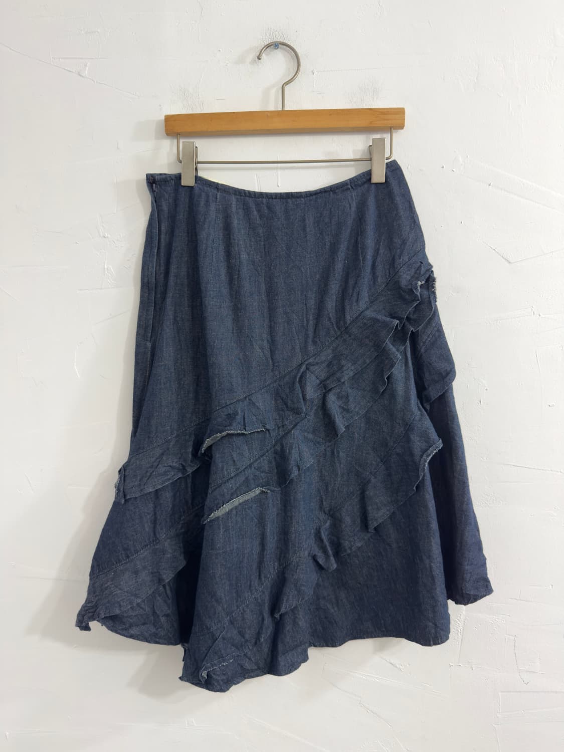 lest rose denim skirt 상품이미지1