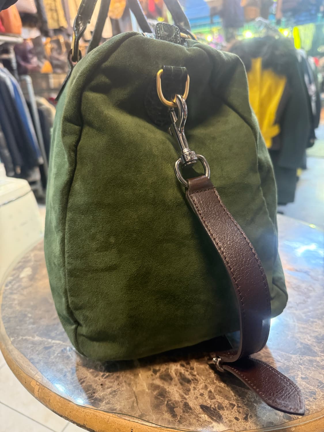 정품 발렌시아가 빈티지 여행용 보스턴백 팝니다 상품이미지5