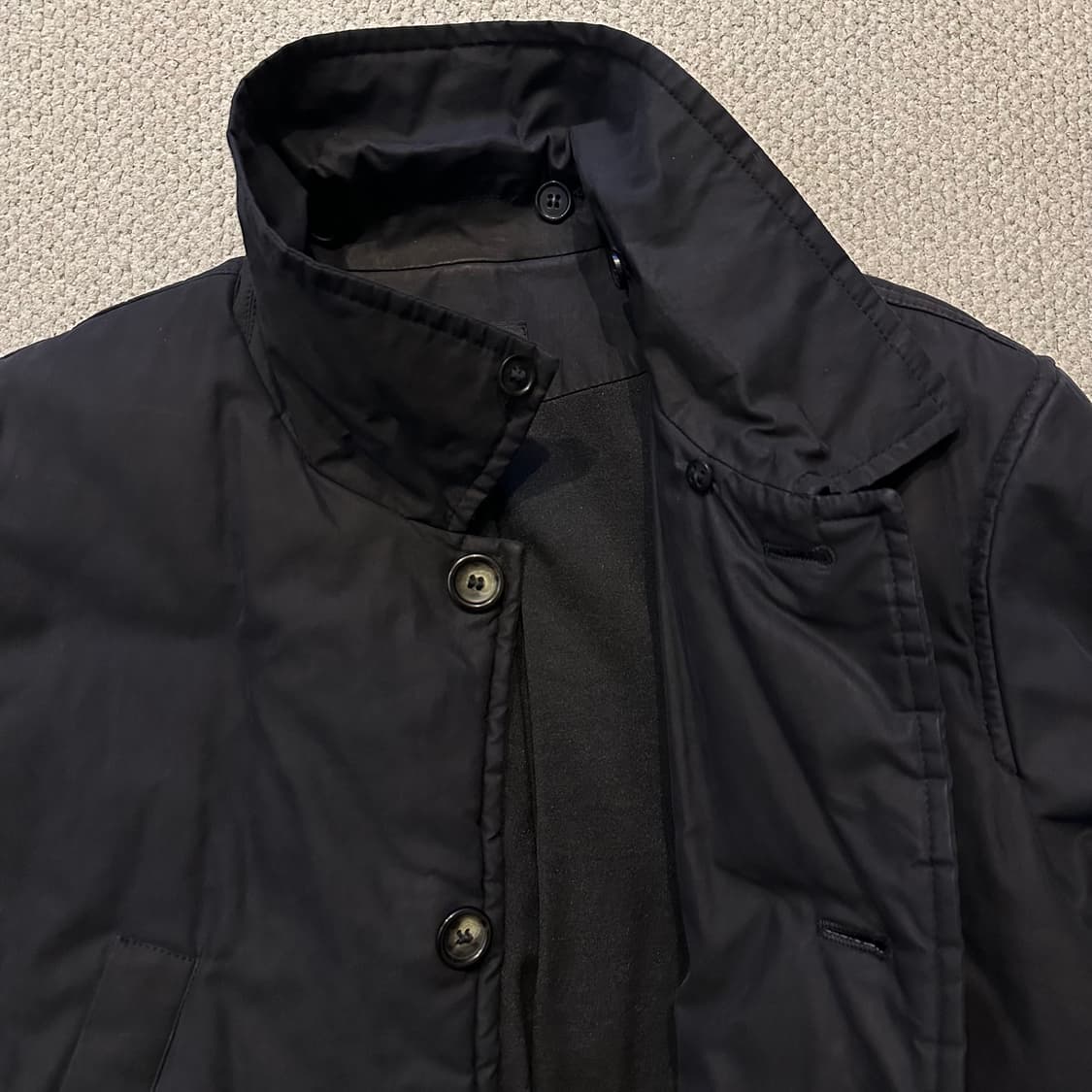 00s 아페쎄 패딩 왁스 자켓 상품이미지5