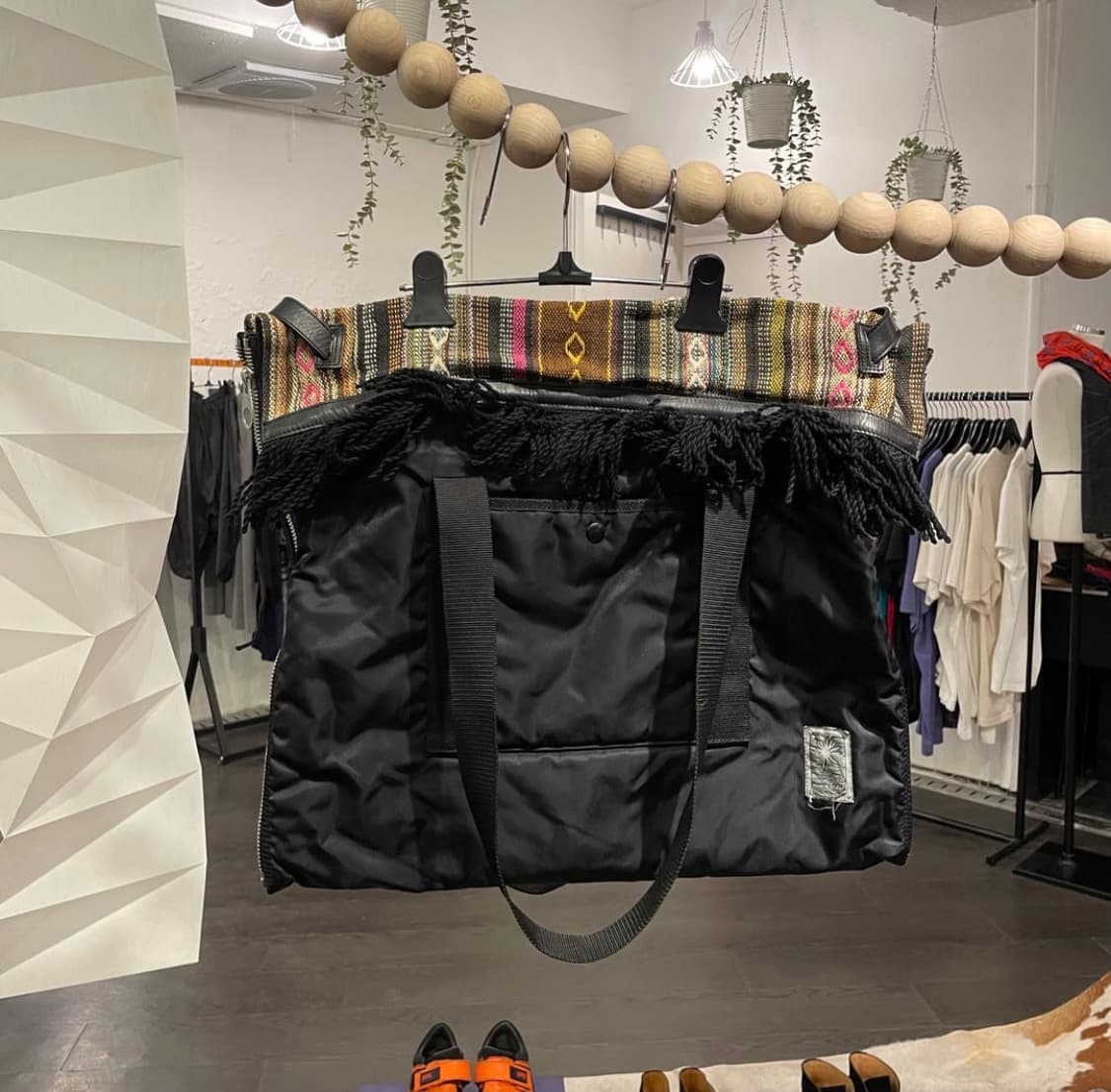 미하라 야스히로 러그 변형 토트백 상품이미지1