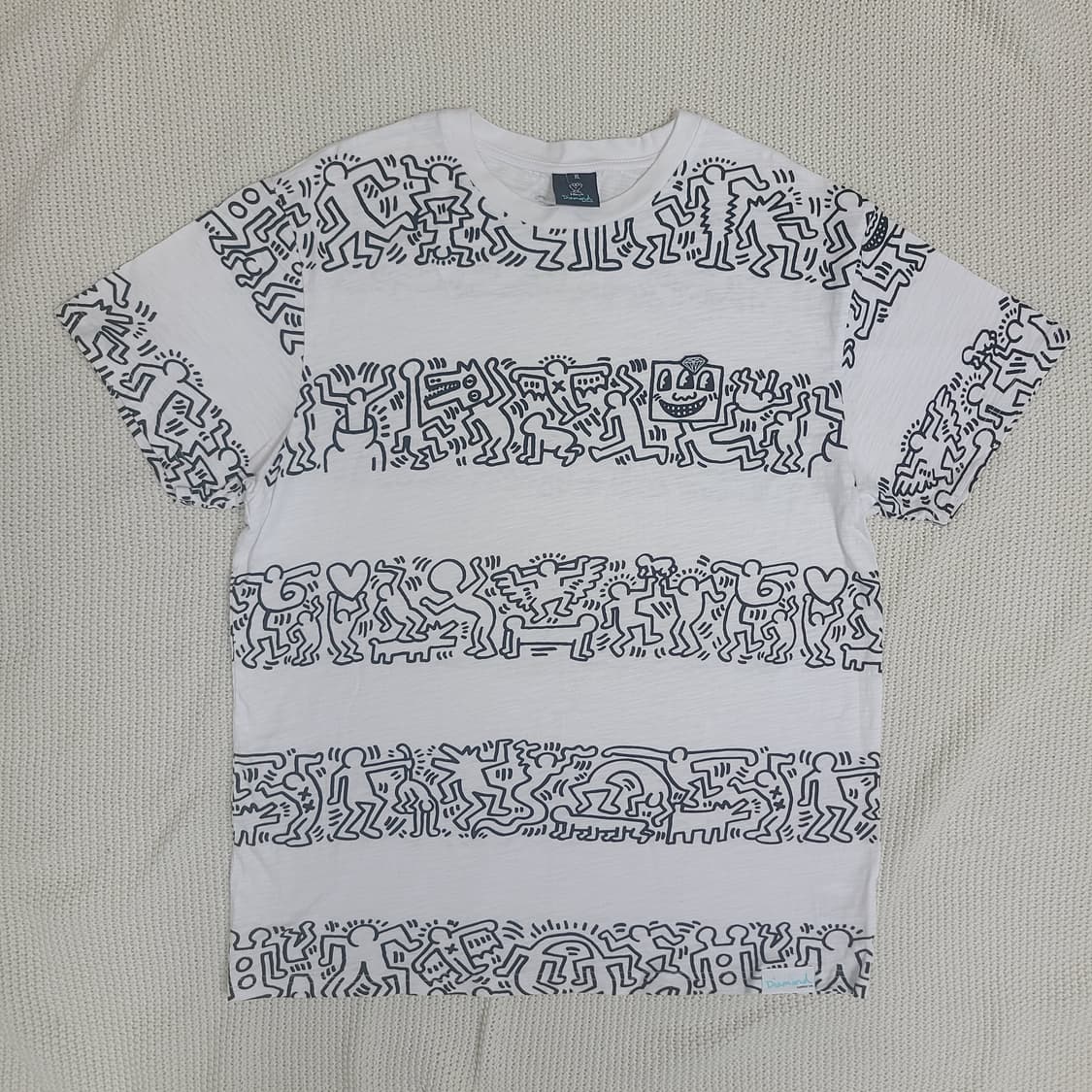 Keith Haring x Diamond Supply  콜라보 티셔츠 상품이미지1