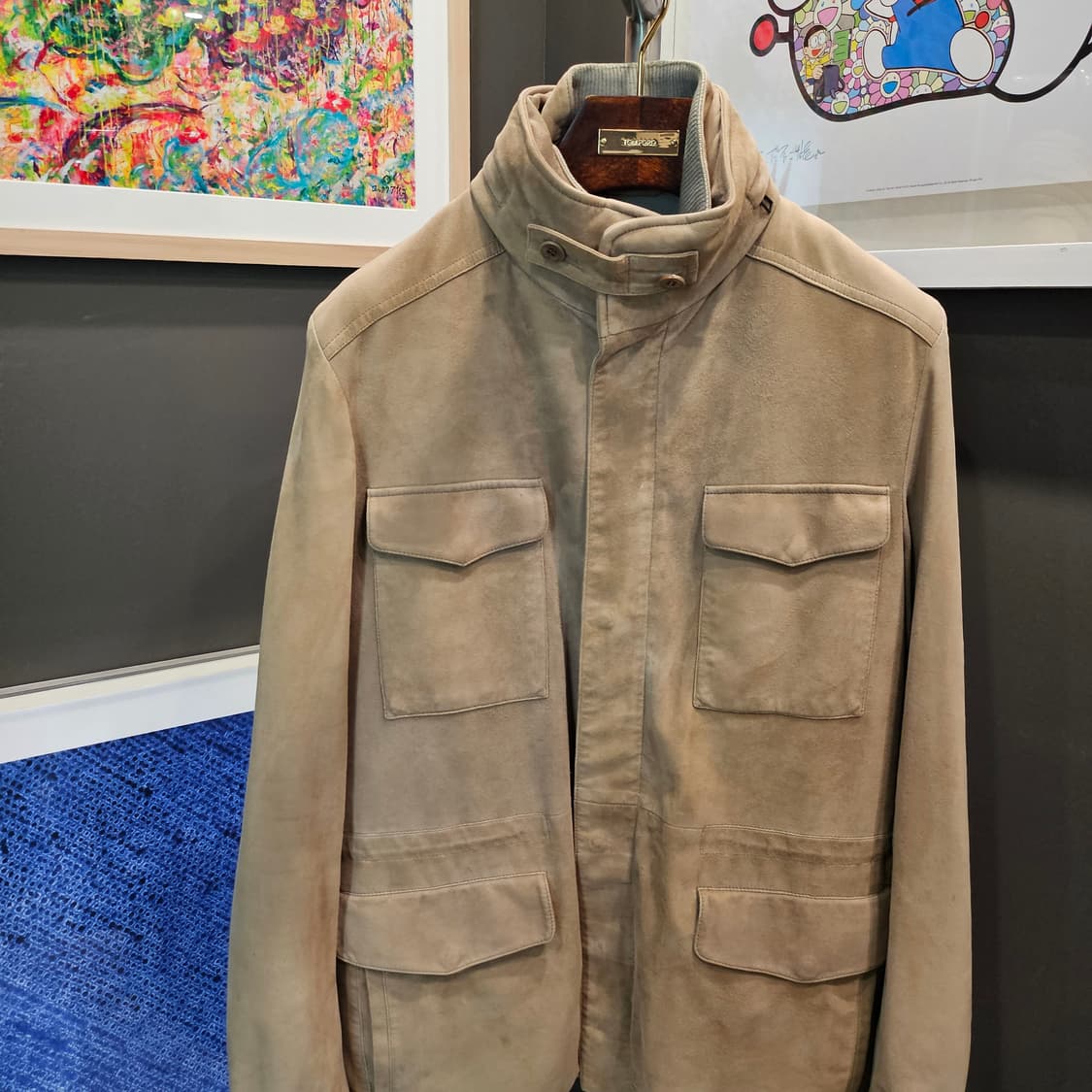 로로피아나 뉴 트레블러 포켓 스웨이드 필드 신상 자켓 상품이미지2