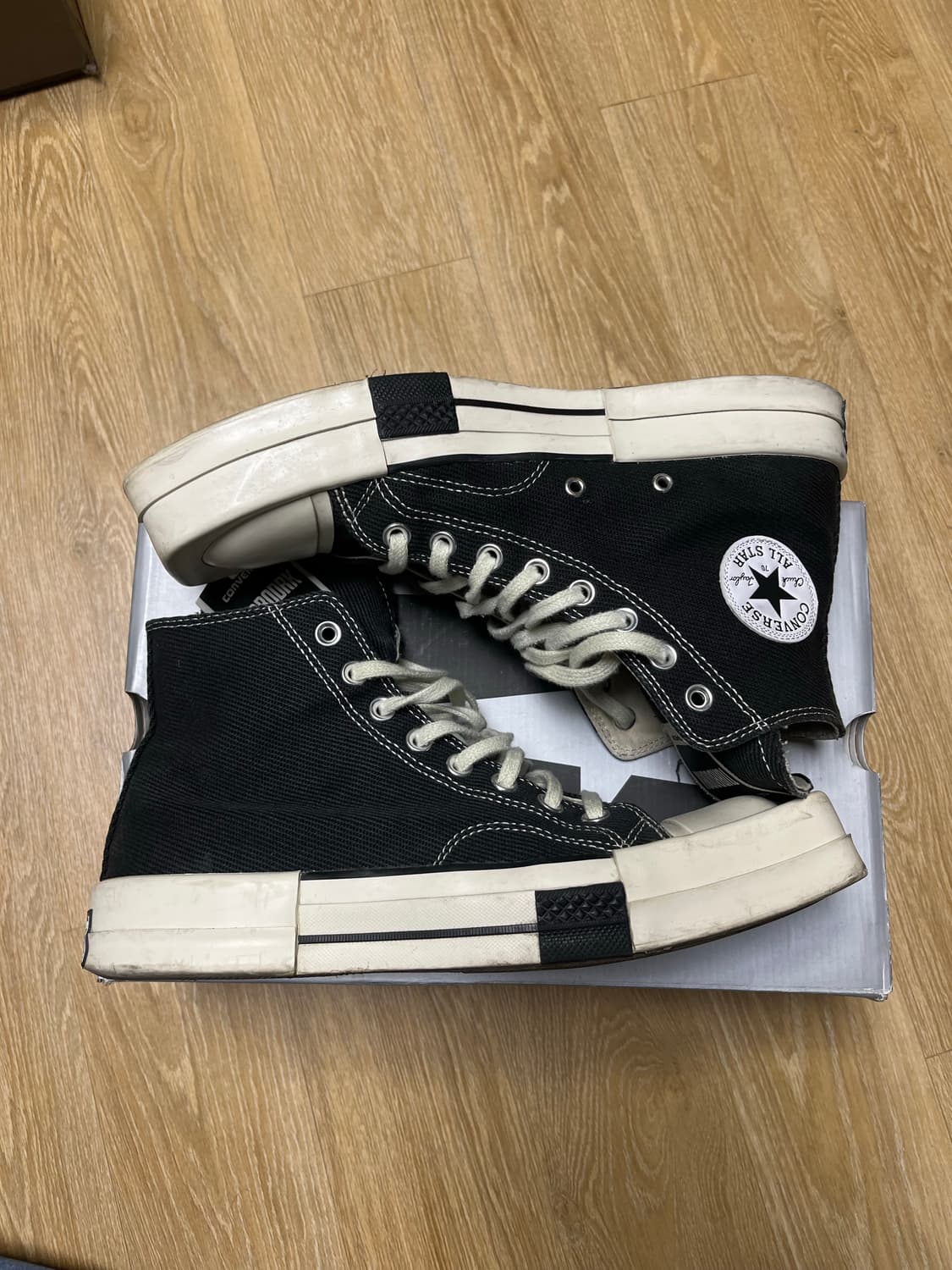 [275] 릭오웬스 컨바스 다크쉐도우 터보다크 하이 상품이미지2