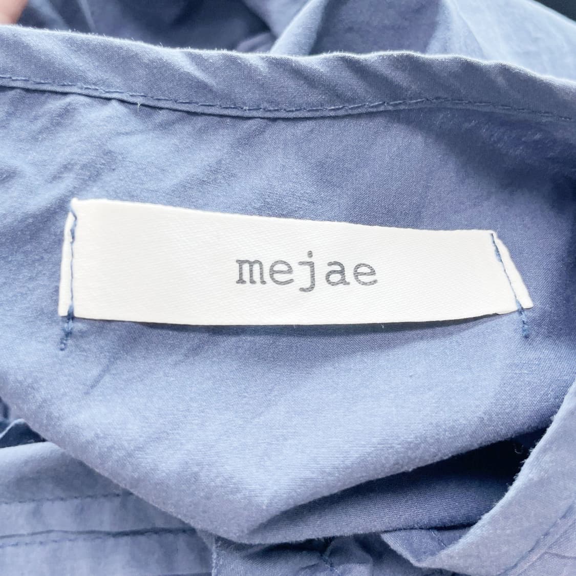 MEJAE 여성프릴원피스 네이비 F 진스센스 상품이미지4