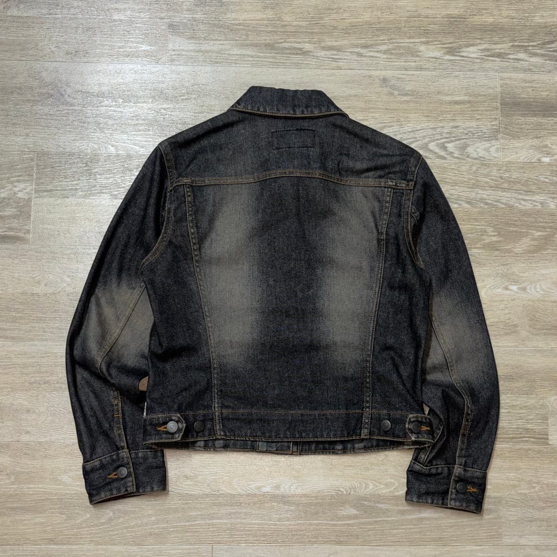 Burberry London JPN Black denim jacket  상품이미지6