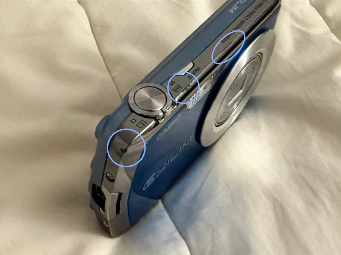 카시오 엑슬림 ex-z1 상품이미지5