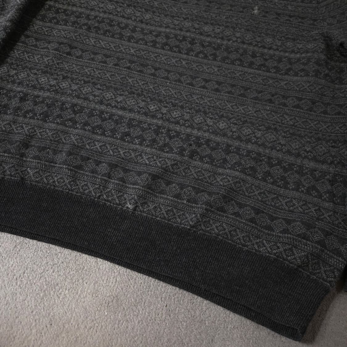 폴로 엑스트라파인 메리노울 페어아일 니트 스웨터 L 상품이미지4