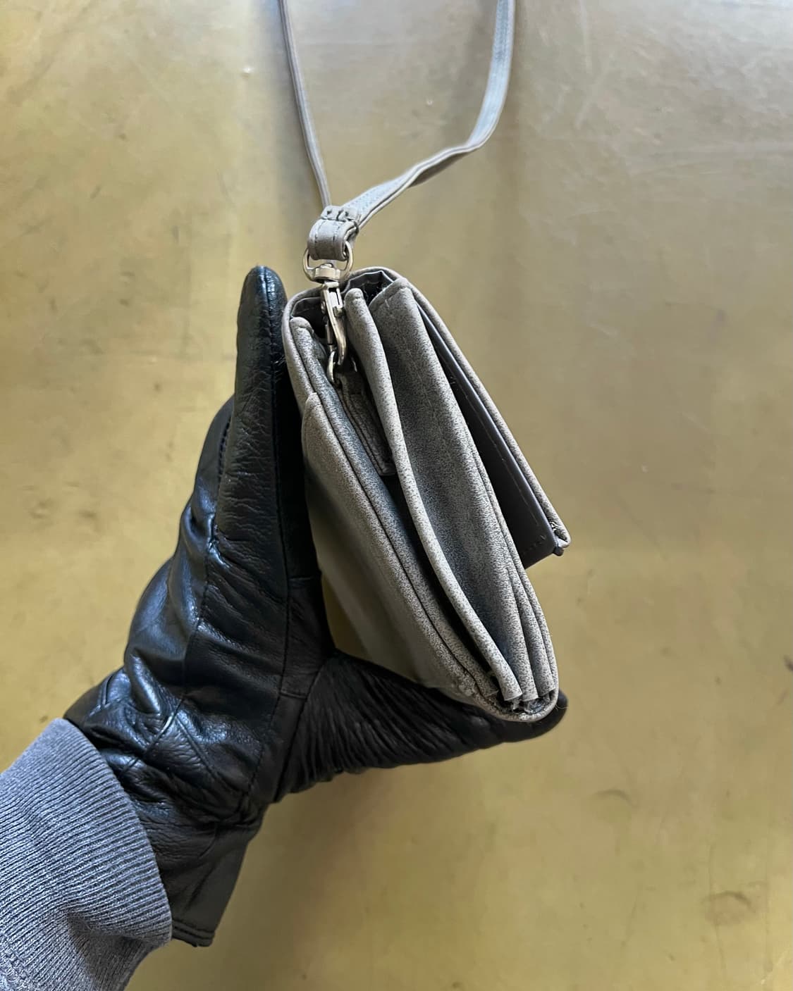 Y's by Yohji Yamamoto Leather Cross Bag 상품이미지7