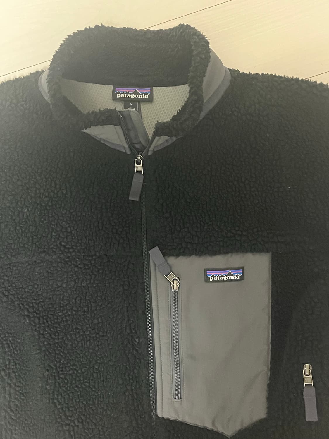 파타고니아 레트로 X 블랙 L 상품이미지2